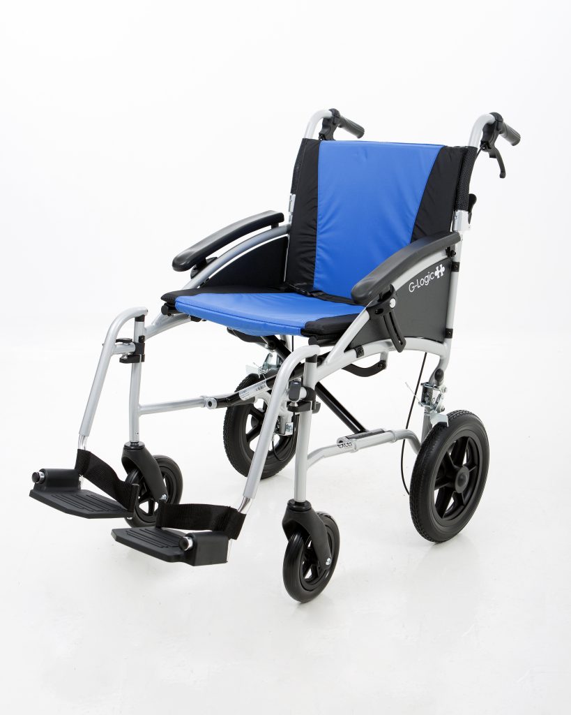 G Logic Tr Silver Frame Blue Seat