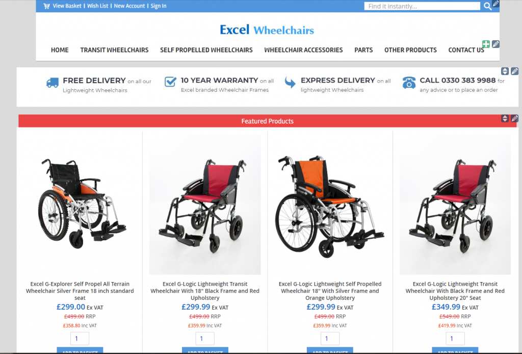 Shop excel